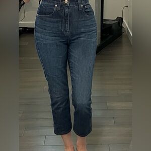 Madewell High-rise, Slimboy jeans in good condition. Soft fabric.